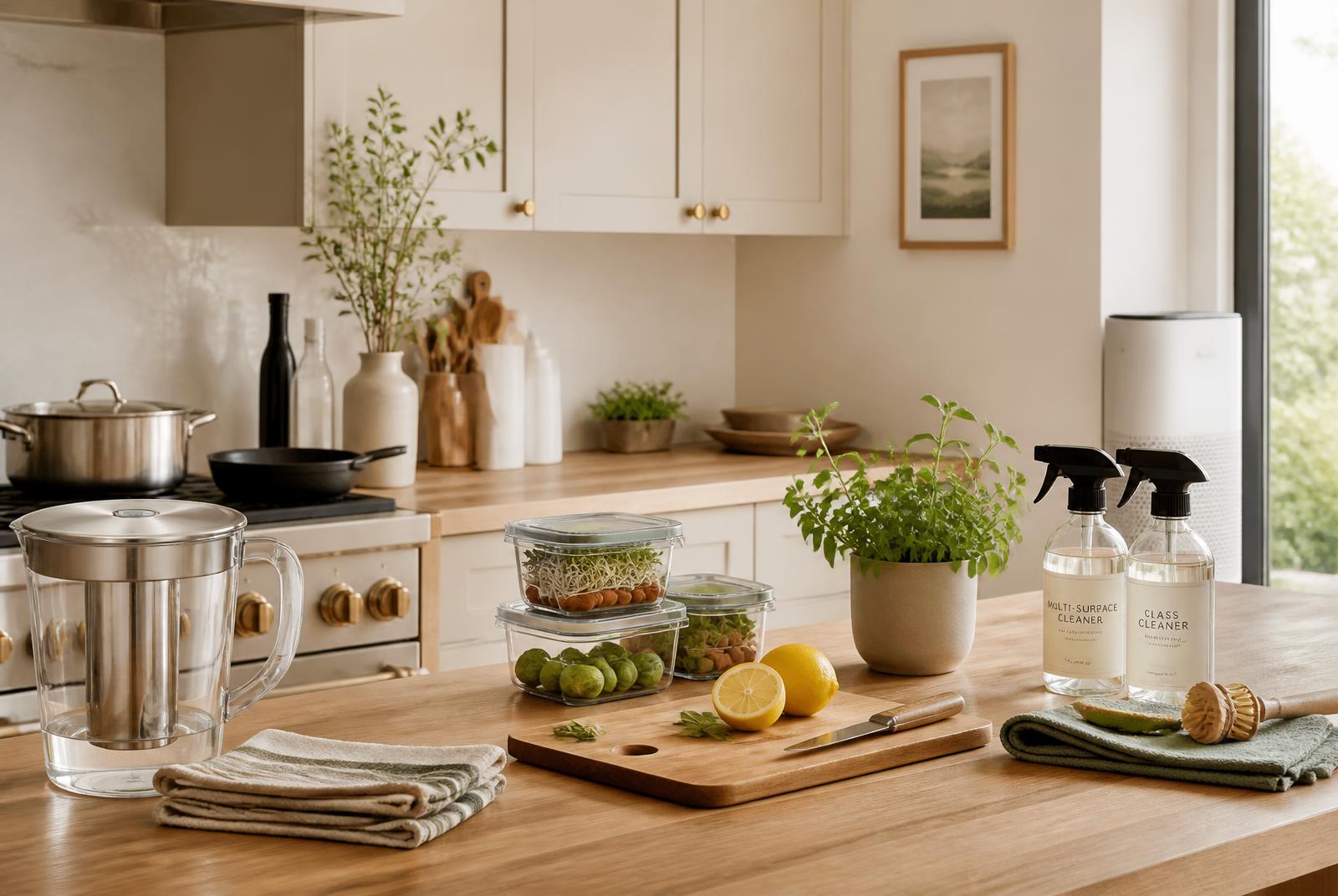 Editorial photograph accompanying the article “Home Detox: Kitchen Edition”